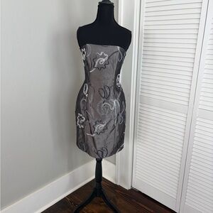 Jessica McClintock Strapless Mini